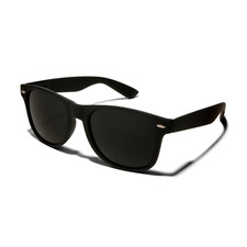 ShadyVEU Super Dark Round Darkest Lens Limo Tint Classic Desert Sunglasses picture