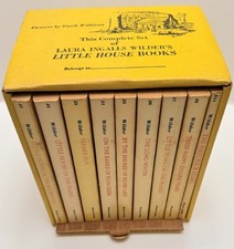 Vintage 1971 Little House on the Prairie Paperback Boxed Book Set Complete picture