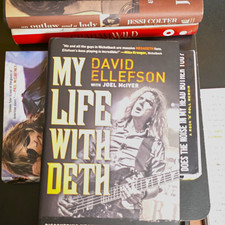 My Life with Deth HC David Ellefson Joel McIver Heavy Metal Memoir picture