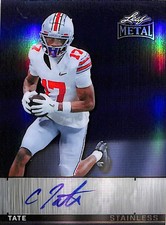 2026 Leaf Metal Stainless Carnell Tate #SA-CT1 /5 Auto picture