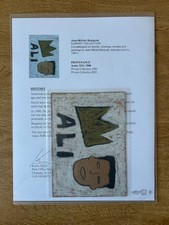 Jean-Michel Basquiat Original SAMO 1980 Souvenir Postcard ALI picture