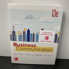 ISE Business and Administrative Communication 13e instructors evaluation copy picture
