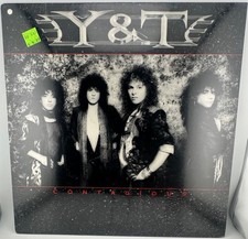 Y&T - Contagious [ SUPER RARE NEW Vinyl Single, 1987 Geffen ] SEALED picture