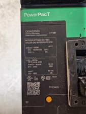 Square D  QGA32080 3 Pole 80 Amp 240 Volt I-Line Circuit Breaker New Take Out  picture