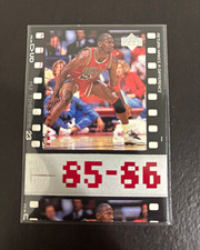 Upper Deck 1985-86 MJ Timeframe Insert Michael Jordan Chicago Bulls #23 Card picture