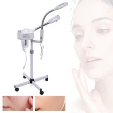 2IN1 Hot Facial Steamer 5X LED Magnifying Lamp Ozone Salon Spa Skin Care picture