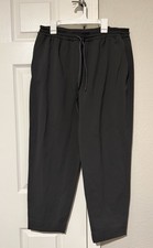 Lululemon Women’s Tapered Travel Pants Size Large Black Lightweight picture