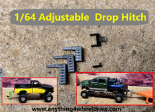 1/64 Adjustable Drop Hitch Greenlight M2 Machines Hot Wheels picture