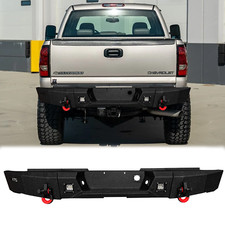 Vijay For 1999-2006 Chevy Siverado/GMC Sierra 2500HD/3500 Rear Buper W/LED Light picture