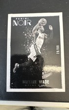 2015-16 Panini Noir Dwayne Wade Base Black And White /99 Miami Heat HOF 1 picture