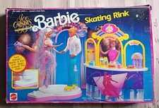 Vintage 1990  BARBIE  ICE CAPADES 50TH ANNIVERSARY SKATING RINK.  # 7457  NIB picture
