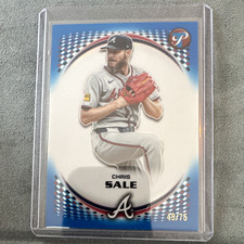 Topps 2026 Chris Sale Atlanta Braves #51 Serial Numbered 48/75 picture