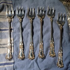 Gorham “Buttercup” Cocktail/Seafood Fork. Sterling Silver No monogram  picture