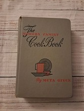 Meta Given Cookbook Vintage 1961 Modern Family Recipes Collectible picture