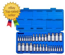 NEIKO 10288A Allen Hex Bit Socket Set, 32 Piece SAE and Metric 32 picture
