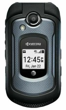 Kyocera DuraXE 4G VoLTE E4710 8 GB Black AT&T Locked Rugged Flip Phone (A Grade) picture