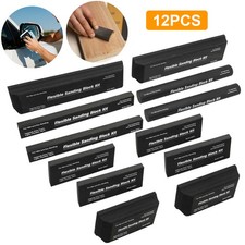 12x Sanding Block Kit Flexible EVA Wet Dry Sanding Blocks for Auto Body Woodwork picture
