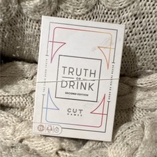 Cut Games Truth or Drink Second Edition 2020 Card Game 2-12 Players picture