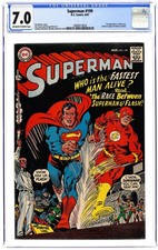 Superman #199 CGC 7.0 1967 2092013016 1st Superman vs Flash race picture
