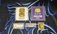 Argentina vs Inglaterra/England 2026 World Cup Match Detail Patch IronOn picture
