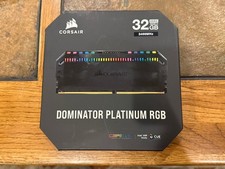 Corsair Dominator Platinum RGB 32GB (2x16GB) DDR4 RAM 3466MHz CMT32GX4M2C3466C16 picture