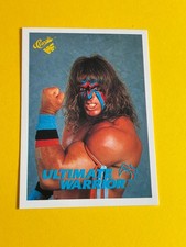 1990 Classic WWF Ultimate Warrior Base Set #127 Wrestling Trading Card picture