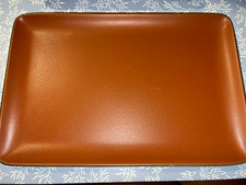 Heath Ceramics 510 Rectangular Brown Ceramic Platter Matte Art Pottery Solid picture