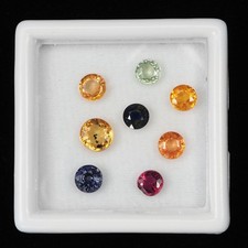 2.57Ct Natural Sapphire Mix Color Mix Shape Loose Gemstones Lot picture