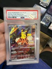 2023 Pokemon TCG Detective Pikachu 050/SV-P Sv-P Promo Holo PSA Graded picture