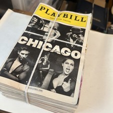 Broadway's CHICAGO June 2005 Playbill Huey Lewis Ambassador Theater  BUNDLE (25) picture