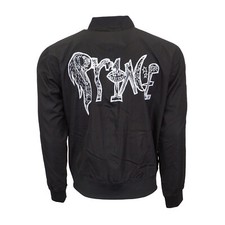 PRINCE 1999 OUTLINE BOMBER JACKET ZIP BLACK  picture
