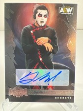 Danhausen 2022 Skybox AEW Metal Universe #83 Rookie RC Autograph Auto RARE SSP picture