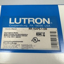 Lutron RadioRA2 Plug-In Appliance Module White RR-15APS-1-SW 120V 15A Mexico picture