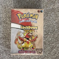 Pokemon TCG Fossil Lockdown Theme Deck SEALED picture