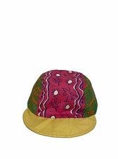 Vintage 1991 Wendy’s Summer Fun All Over Print Runners Style Hat One Size picture