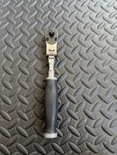 Snap-On FHX80B 3/8” Drive Locking Flex Head Ratchet Grey Soft Grip (broken) picture