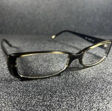 NEW Jones New York Women’s Eyeglasses J608 Crystal Striped Dark Green 54-16-135 picture