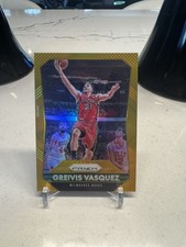 2015-16 Panini Prizm - Greivis Vasquez #134 Gold Prizm /10 picture