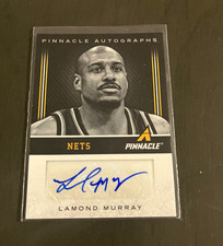 Panini 2013-14 Pinnacle Autographs Lamond Murray Auto New Jersey Nets #124 picture