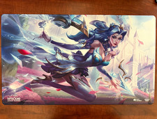 Crystal Rose Kai’sa Riftbound Prizewall playmat + bonus Star Guardian Mouse Pad picture