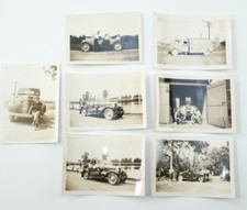 1920/30s Ford Automobiles -Photograph Snapshots Sepia Toned 7 photos picture