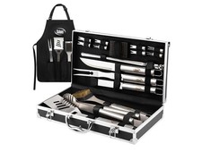 Kaluns Grilling Accessories, 21 Piece Bbq Set Heavy Duty picture