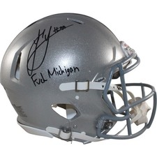 Jack Sawyer Autographed Ohio State Buckeyes Pro Helmet F Michigan Beckett 56956 picture