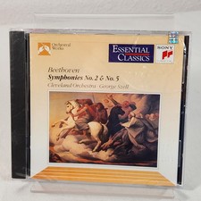 Beethoven : Symphonies Nos. 2 & 5 (CD 1992 Sony) FACTORY SEALED New  picture