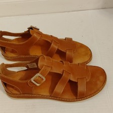 Chaco Aubrey Sandal Rust Leather Women's 8  picture