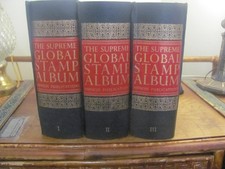 MINKUS Supreme Global Stamp Album VOLS I,II & III. No  stamps. picture