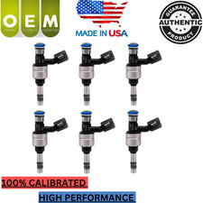 NEW x6 OEM ACDELCO Fuel Injectors for 2012-15 Chevrolet Camaro 3.6L V6 #12634126 picture