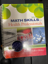 Saunders Math Skills for Health Professionals New Sealed picture