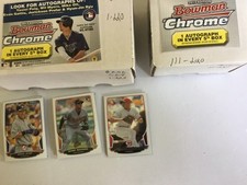 2013 BOWMAN CHROME SETS BASE 220,PROSPECTS 111-220 picture