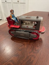 VINTAGE RARE 1950’s NOMURA JAPAN #1200 PISTON TRACTOR picture